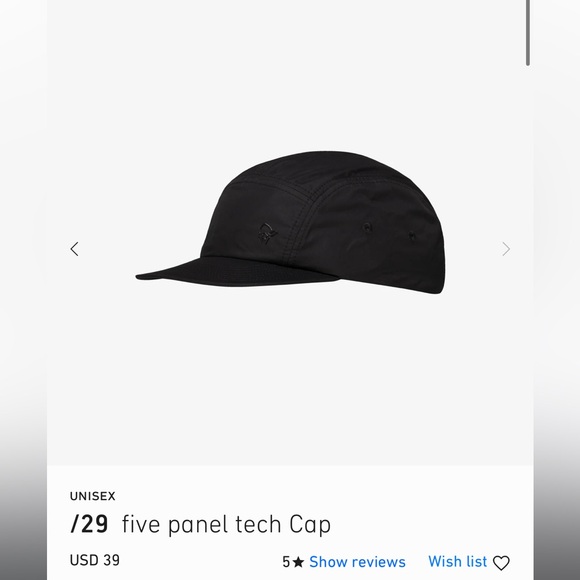 Norrona 5 Panel Tech Cap L/XL - Picture 6 of 7